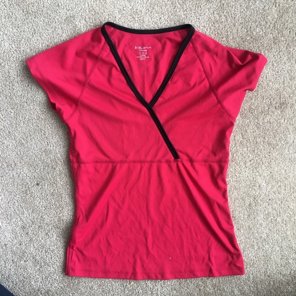 Pink Blurr Athletic Top - Picture 1 of 6